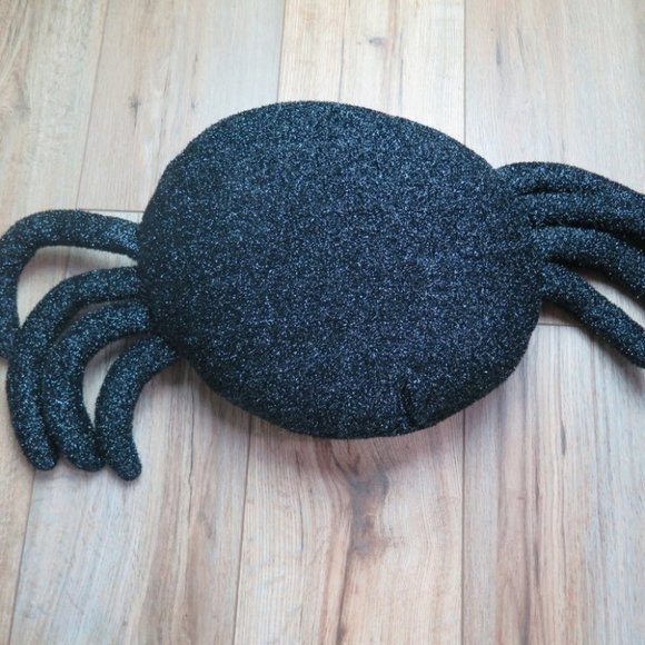 Large Halloween Spider Plush Decor - Picture 3 of 7